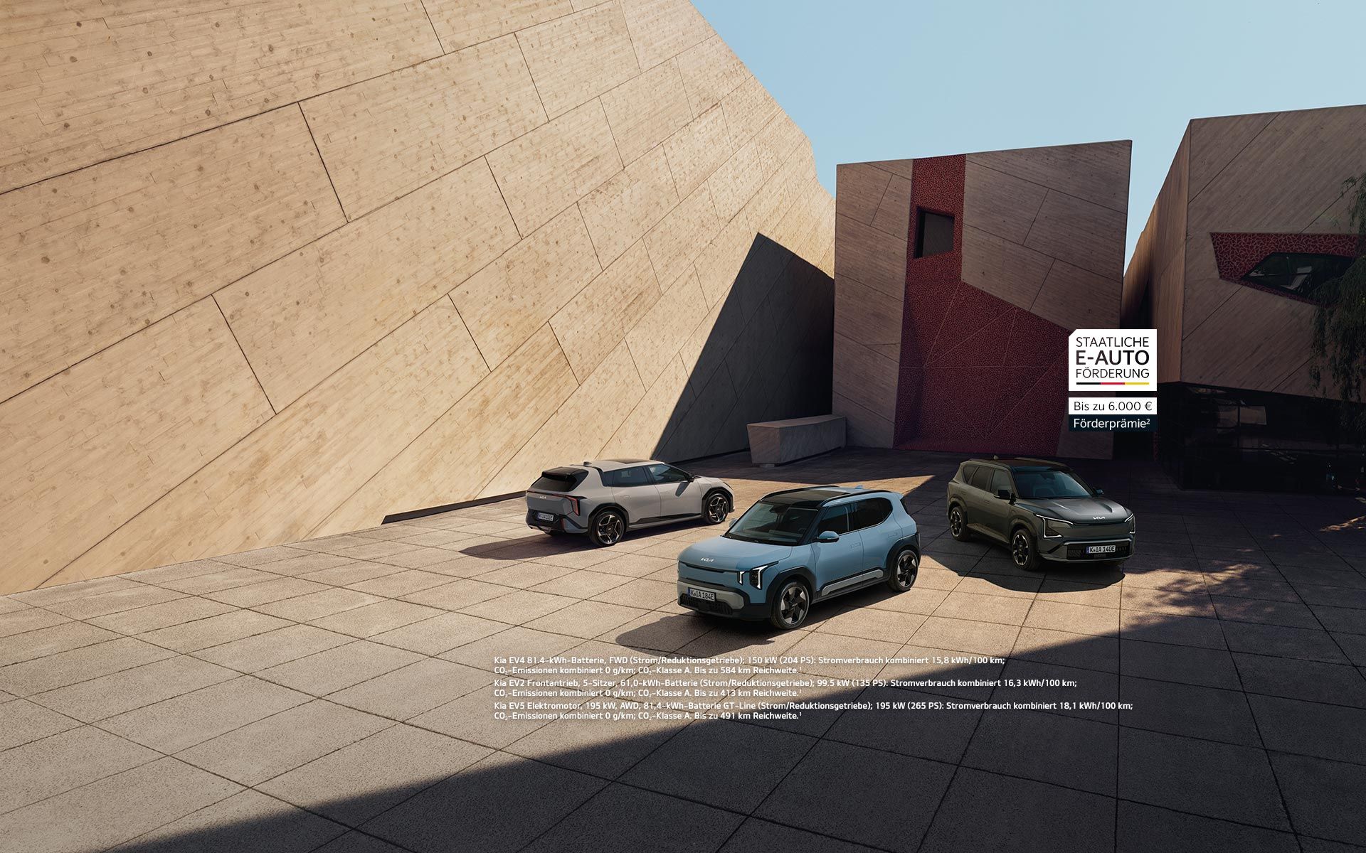 Kia EV Modelle Förderung