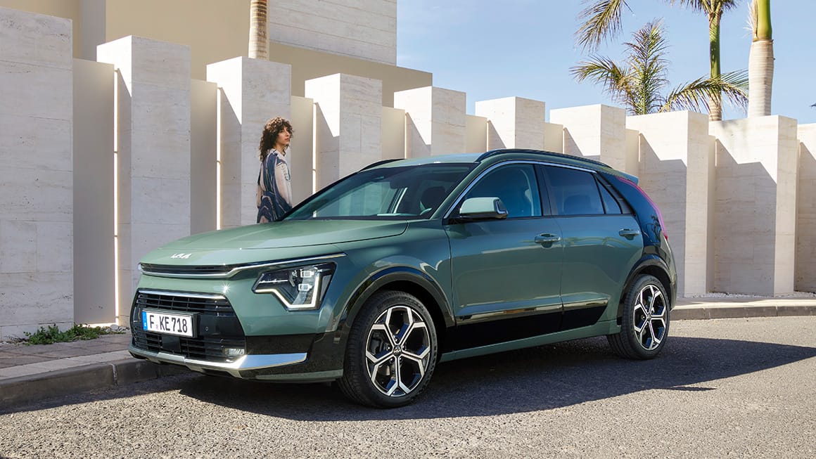 Selbstbewusstes Kia Niro Frontdesign/Mutiges Kia Niro Frontdesign